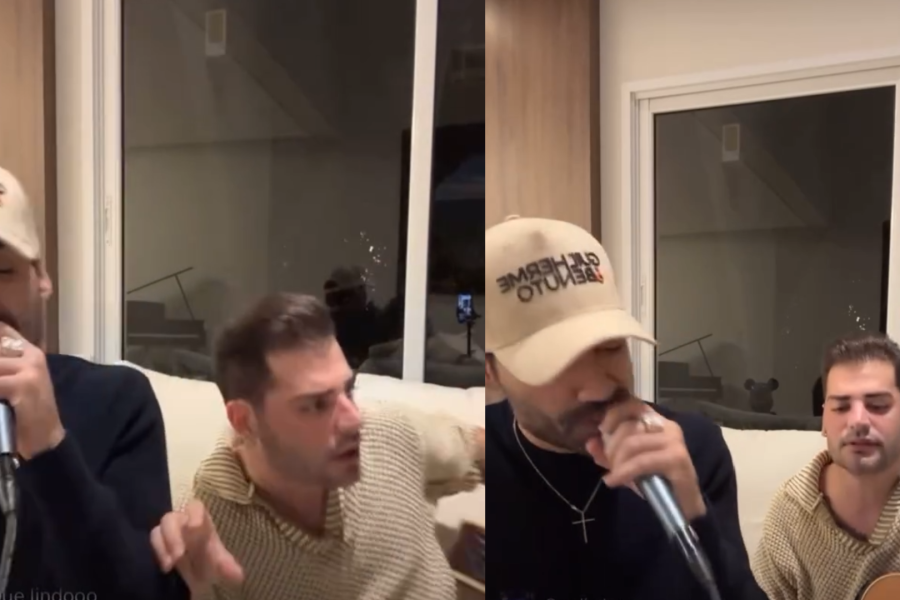 Guilherme e Benuto encerram live com susto e deixam fãs Guilherme e Benuto encerram live com susto e deixam fãs