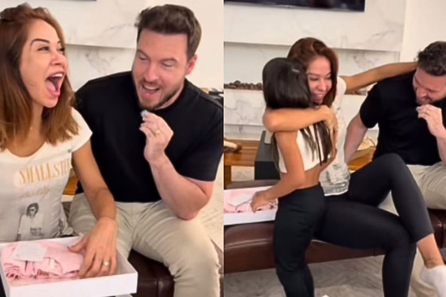 Maíra Cardi revela o sexo do bebê com Thiago Nigro: Maíra Cardi revela o sexo do bebê com Thiago Nigro: